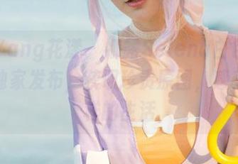 HuaYang花漾 – 娜露Selena白色写真在线独家发布，获取珍贵原图，感受不一样的生活