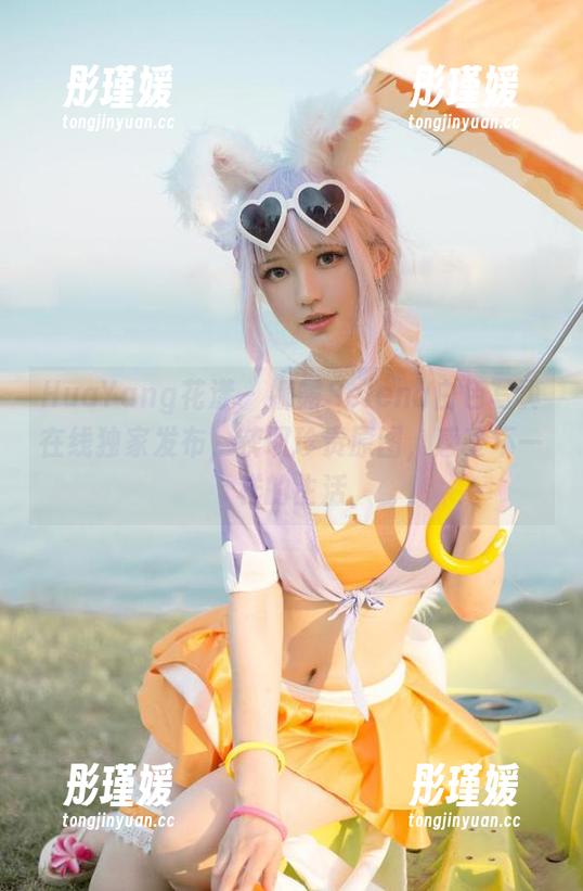 HuaYang花漾 - 娜露Selena白色写真在线独家发布，获取珍贵原图，感受不一样的生活
