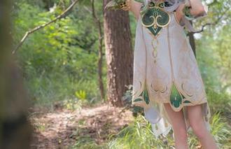 万圣小恶魔主题写真集：Yiko湿润兔兔兔班车的精彩影像